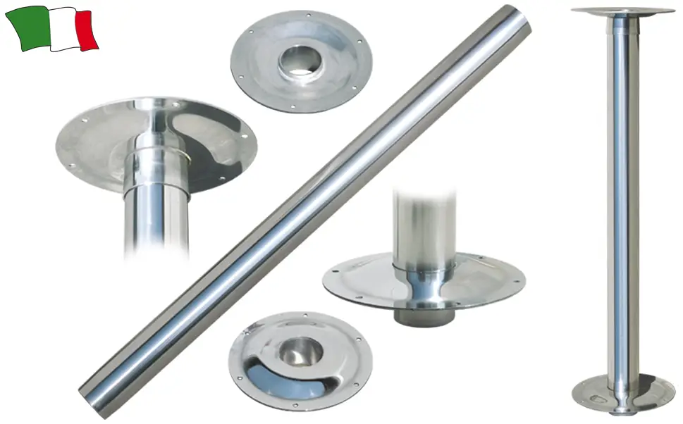 Nuova Collezione Supporto per Tavolo in Acciaio Inox