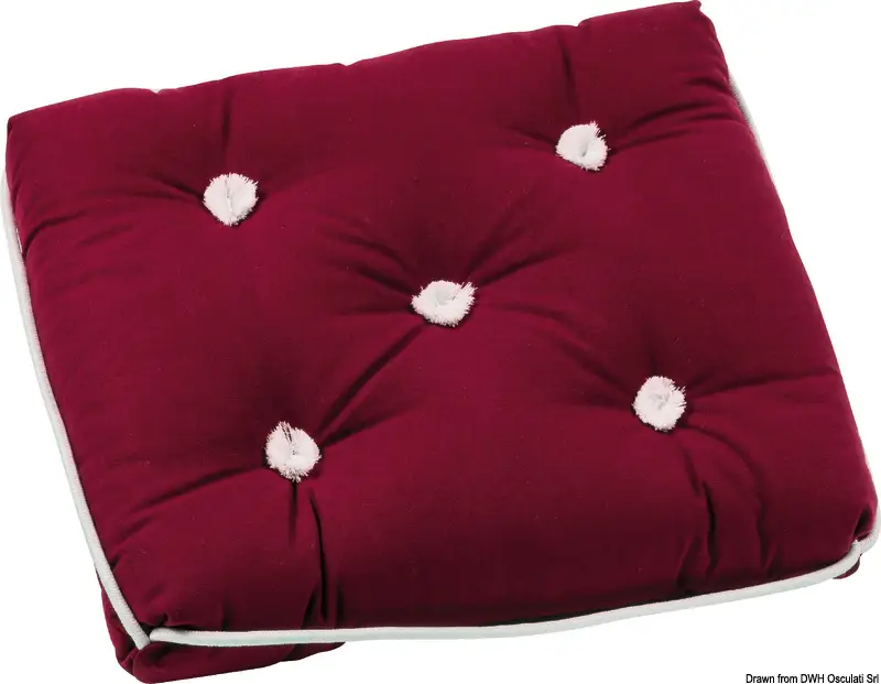 Più Venduto Cuscino semplice bordeaux 430 x 350 mm