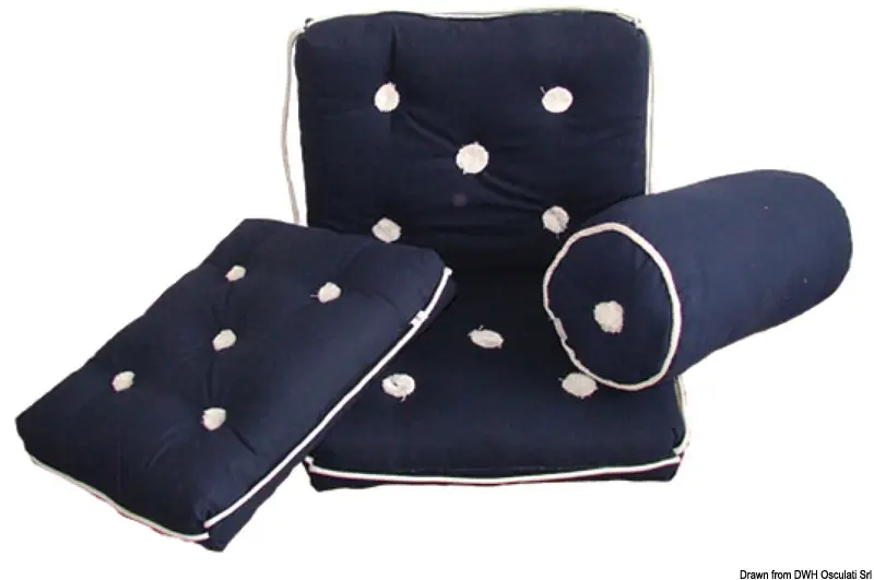 Reso Gratuito Cuscino rollo blu