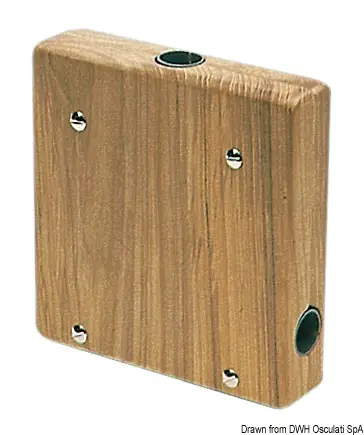 Economico Porta Motore in Teak da Pulpito