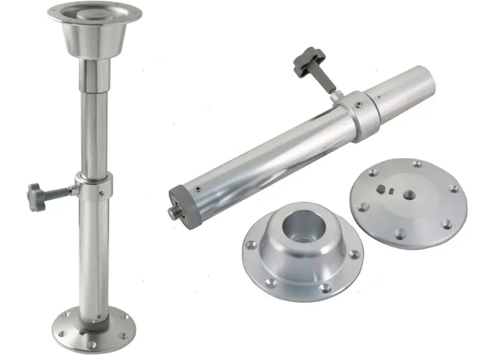 Promozione Esclusiva Supporto Tavolo Telescopico Twist Lock in Alluminio 50/70cm