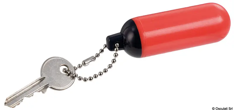 Nuova Collezione Portachiavi parabordo allungato rosso/blu