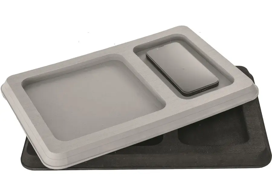 Nuova Collezione Portaoggetti eva grigio 38x25cm