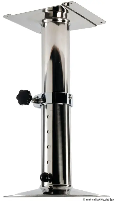 Piede girevole telescopico inox 540/720 mm Prezzo Di Fabbrica