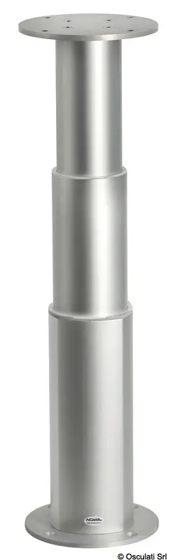 Gamba tavolo tri-telescopica rotonda 12V allum. Promo Stagionale