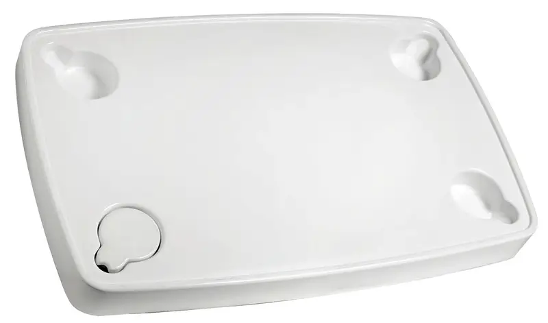 Ultima Occasione Tavolo ABS bianco 81 x 51 cm forato