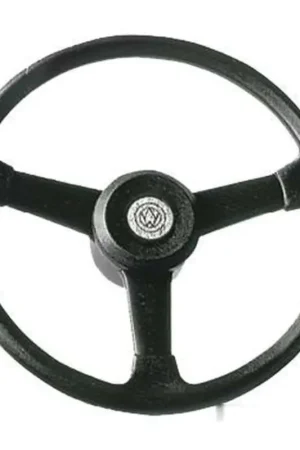 Volante in plastica nera Professionale