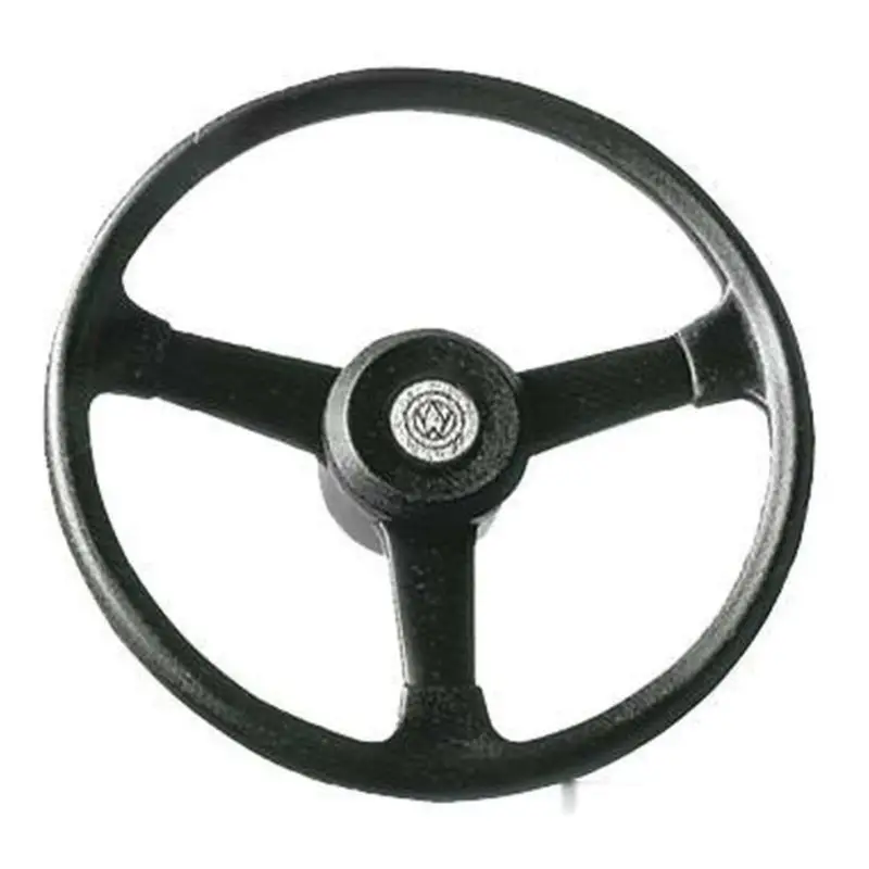 Volante in plastica nera Professionale