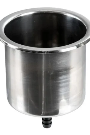 Non Perdere Portabicchieri/portalattine in acciaio Inox Delux Slim