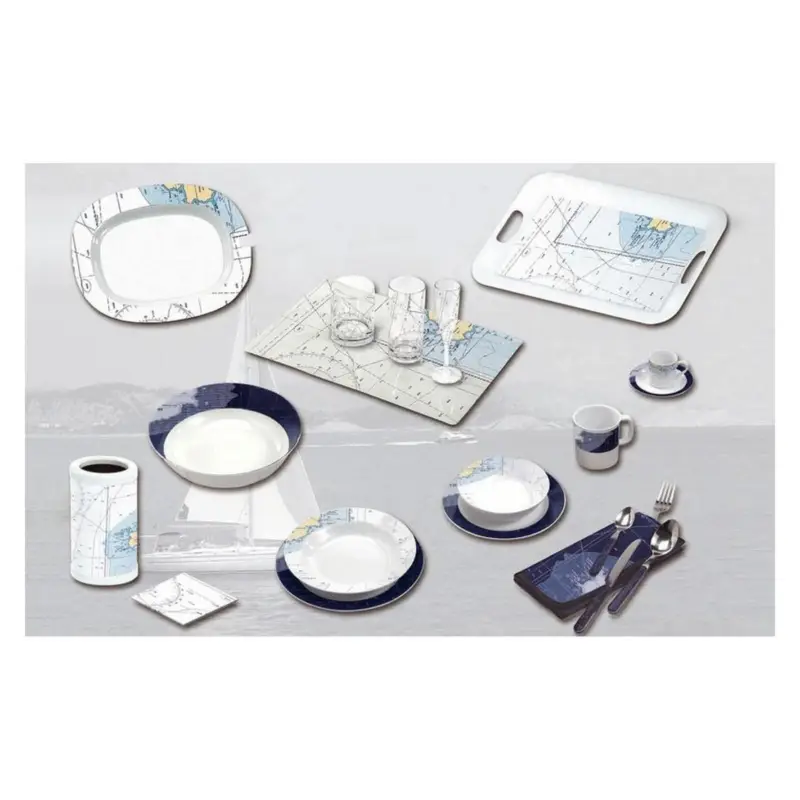 Bestseller Serie vasellame MARINE MAP