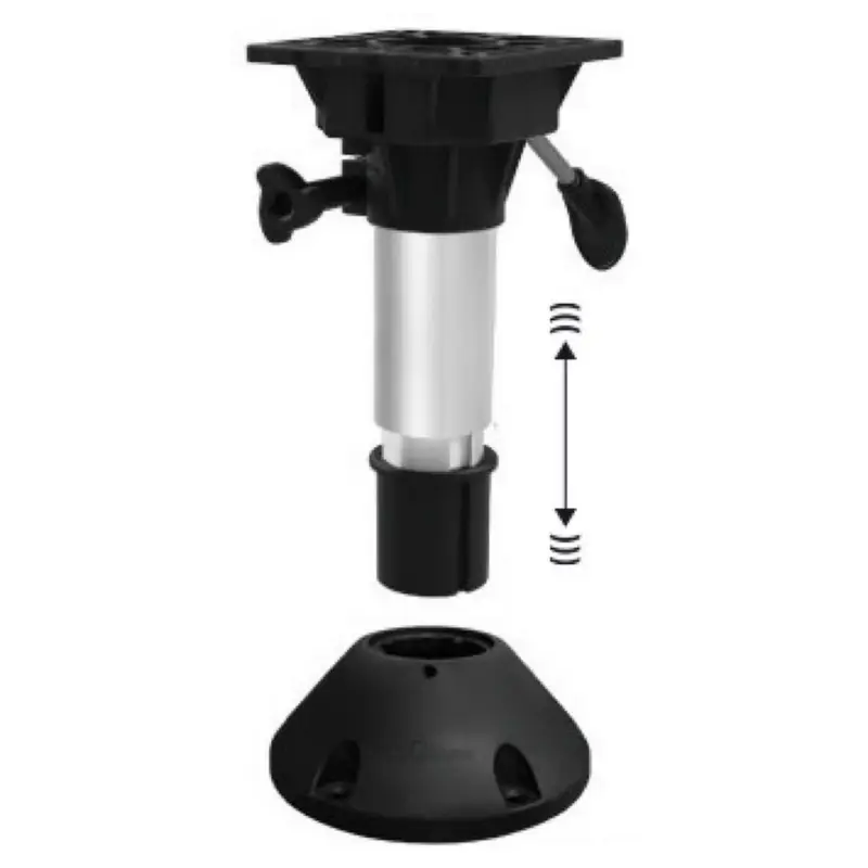 Must-Have Supporto sedile Waverider con ammortizzatore, testa girevole e base esterna