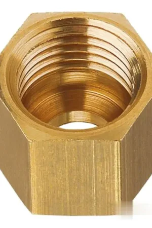 Dado in ottone per tubo rame da 8 mm, passo M14 x 1.5F Di Tendenza