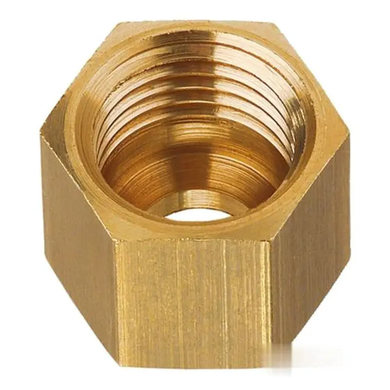 Dado in ottone per tubo rame da 8 mm, passo M14 x 1.5F Di Tendenza