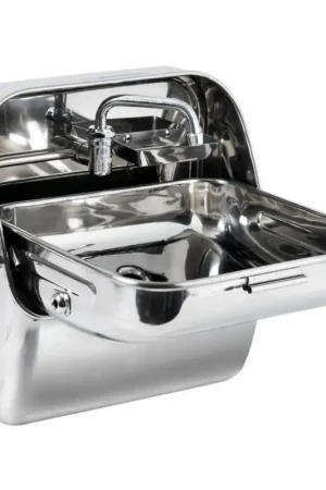 Lavello a parete tutto in acciaio inox Occasione