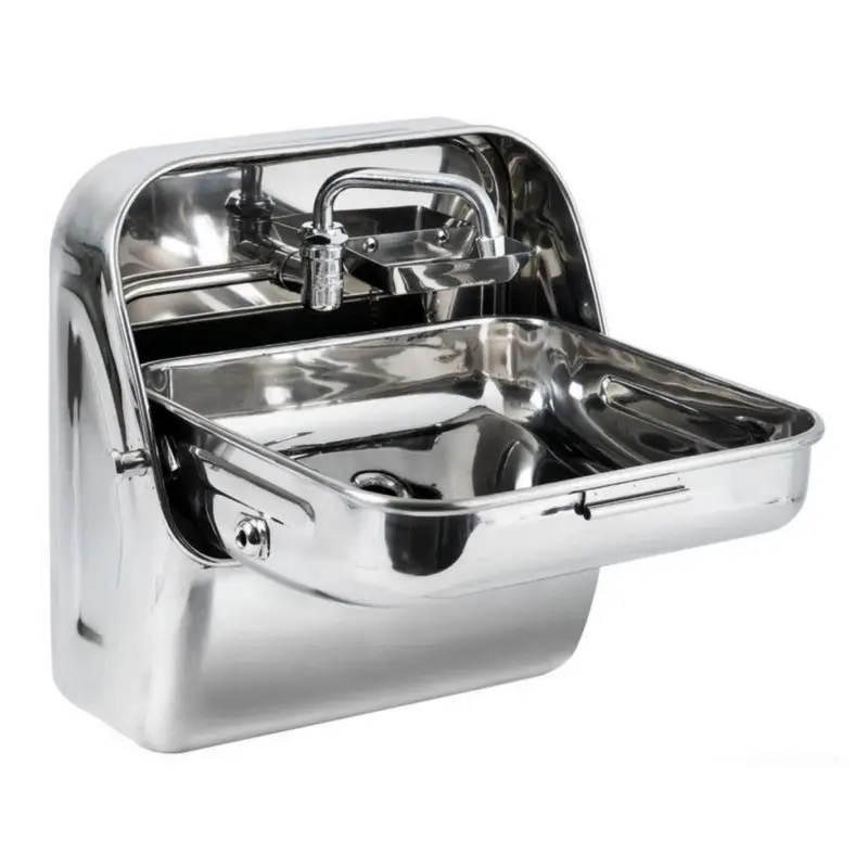 Lavello a parete tutto in acciaio inox Occasione