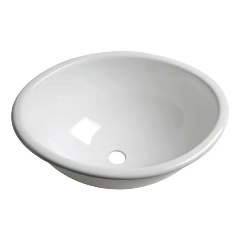 Lavello ovale in plexiglass Popolare