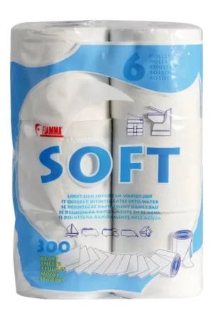 Carta da toilette idrosolubile Soft Consegna Rapida