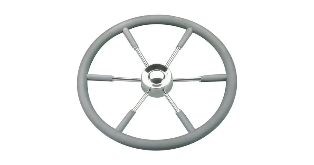 RUOTA TIMONE GRIGIO Ø MM.450 Pagamento Sicuro