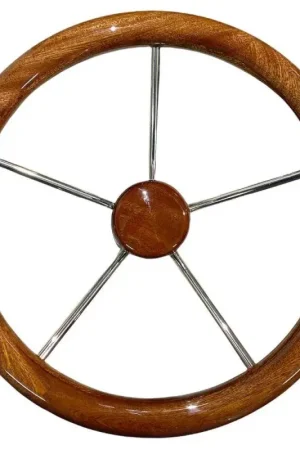 Promozione RUOTA TIMONE TEAK Ø MM.350