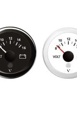 VOLTMETRO 8-16 12V BIANCO Promo Stagionale