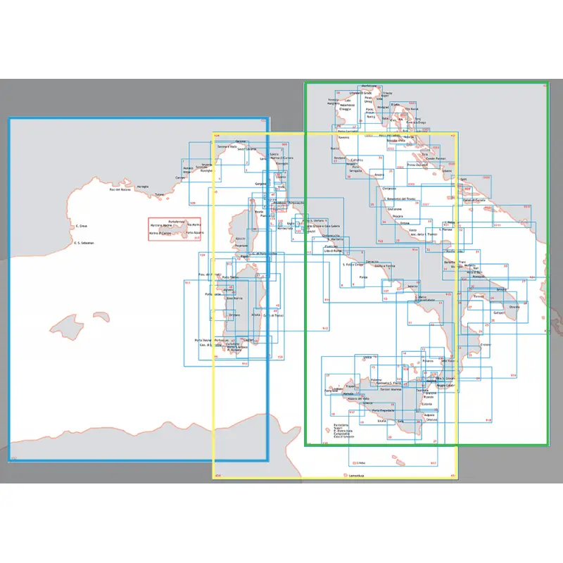 Di Tendenza CARTE NAUTICHE SCALA 1:1.000.000