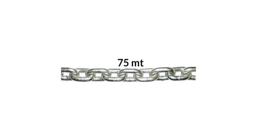 Più Venduto CATENA INOX CALIBRATA Ø MM.6 MT 75