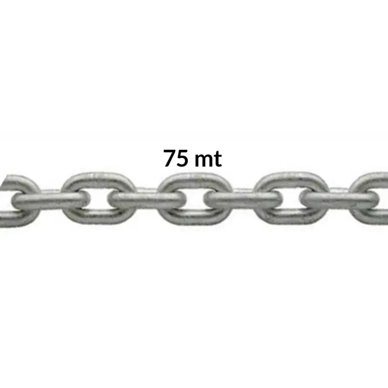 CATENA ZINC. CALIBRATA Ø MM.12X75MT Offerta Limitata