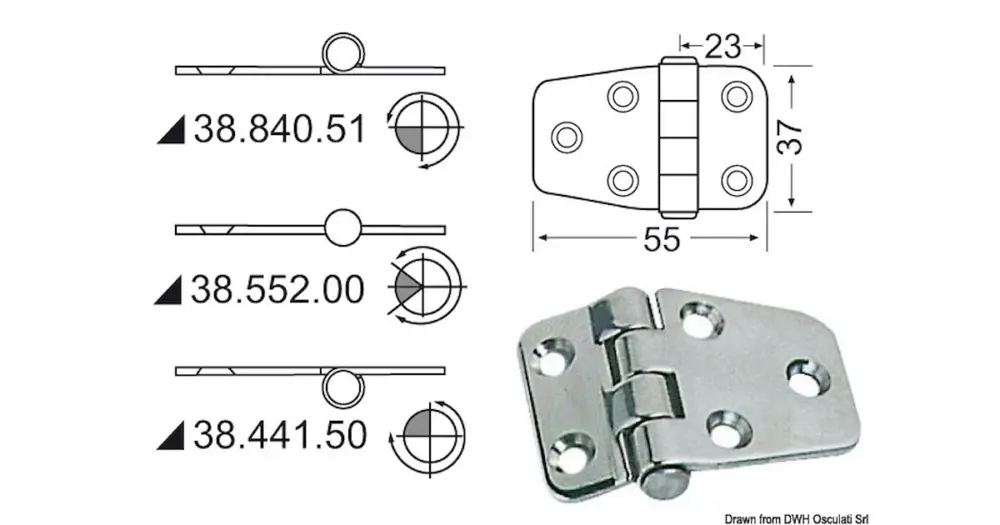 Cerniera 2 mm Novità