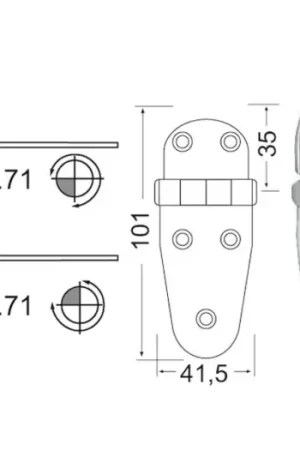 Ultima Occasione Cerniera 2 mm