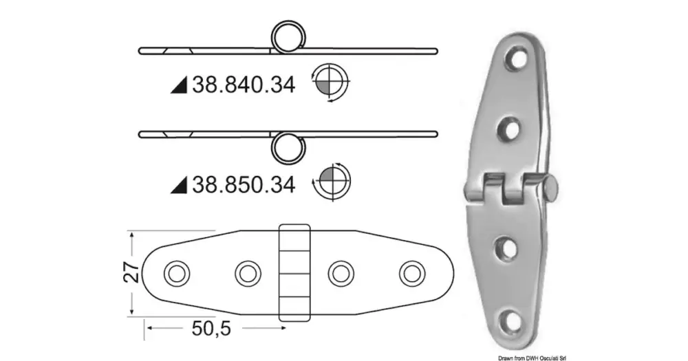 Vendita Finale Cerniera 2 mm