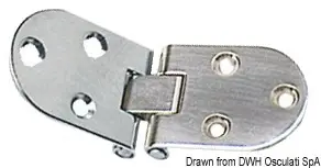 Cerniera a ribalta 2 mm Prezzo Basso