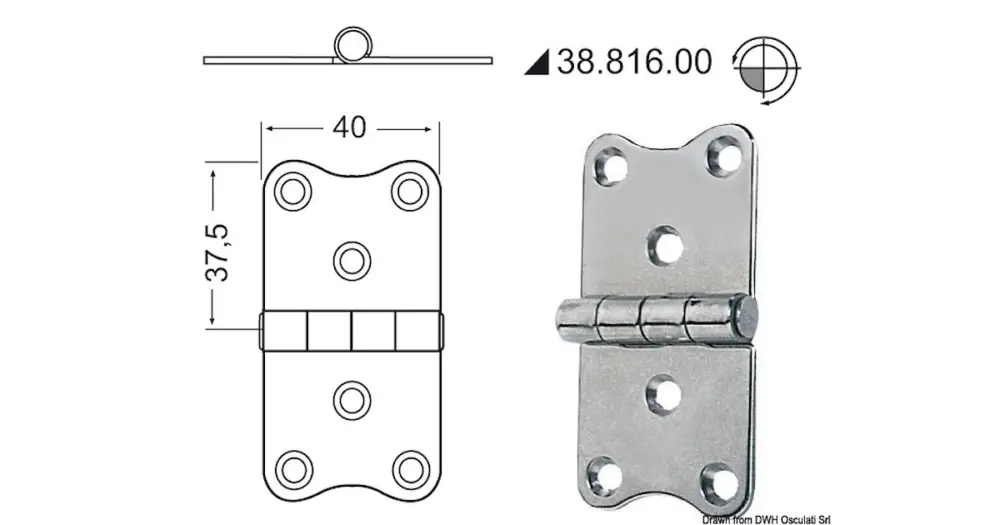 Cerniera inox Direttamente Dal Produttore