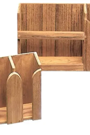 Porta piatti teak 490x106x228 mm Bestseller