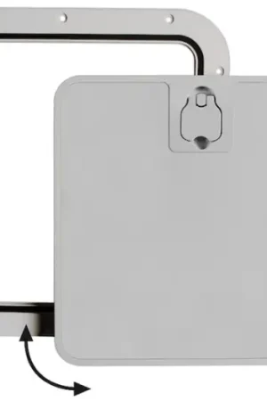 Portello estraibile grigio 375 x 375 mm Saldi