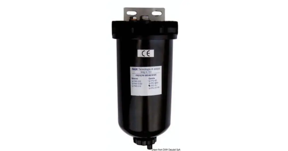 Prezzo Di Fabbrica Prefiltro decantatore 3/8" con rete inox 150 micron