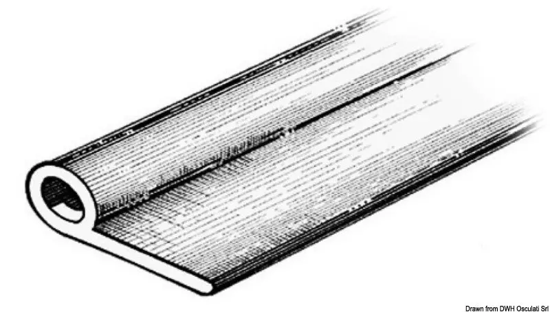 Profilo di finitura in EPDM Sconto