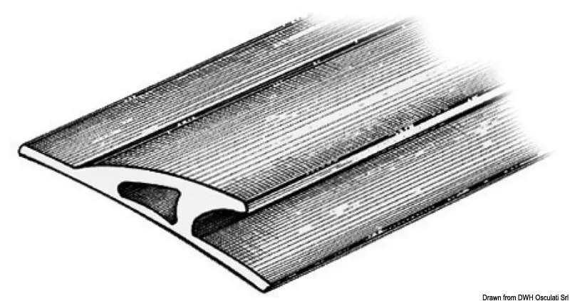 Profilo paracolpi 3x90x23 mm grigio scuro RAL 7012 Promozione Esclusiva