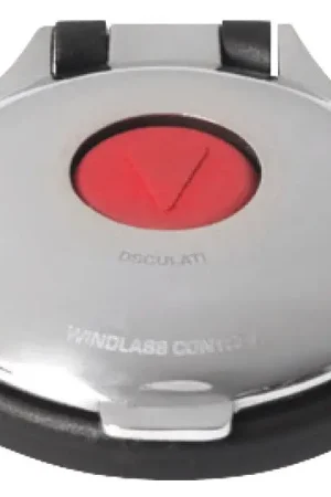Consegna Rapida Pulsantiera a pedale inox/rosso