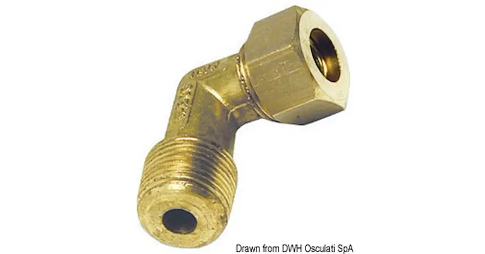 Ultime Pezzi Raccordo 90° maschio 10 mm x 3/8"