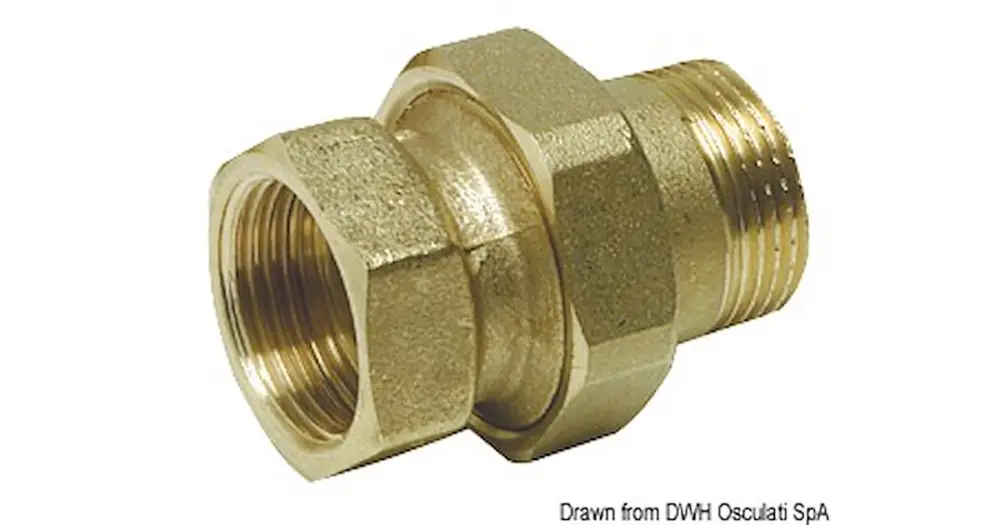 Raccordo 3 pezzi diritto 3/4" Offerta