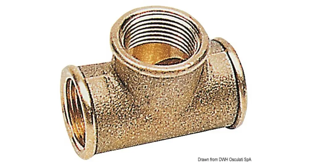 Acquista Ora Raccordi a T ottone 2"