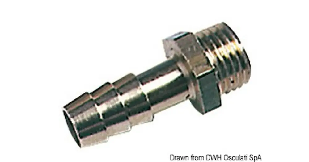 Saldi Raccordo per tubo in rame portagomma 8 mm