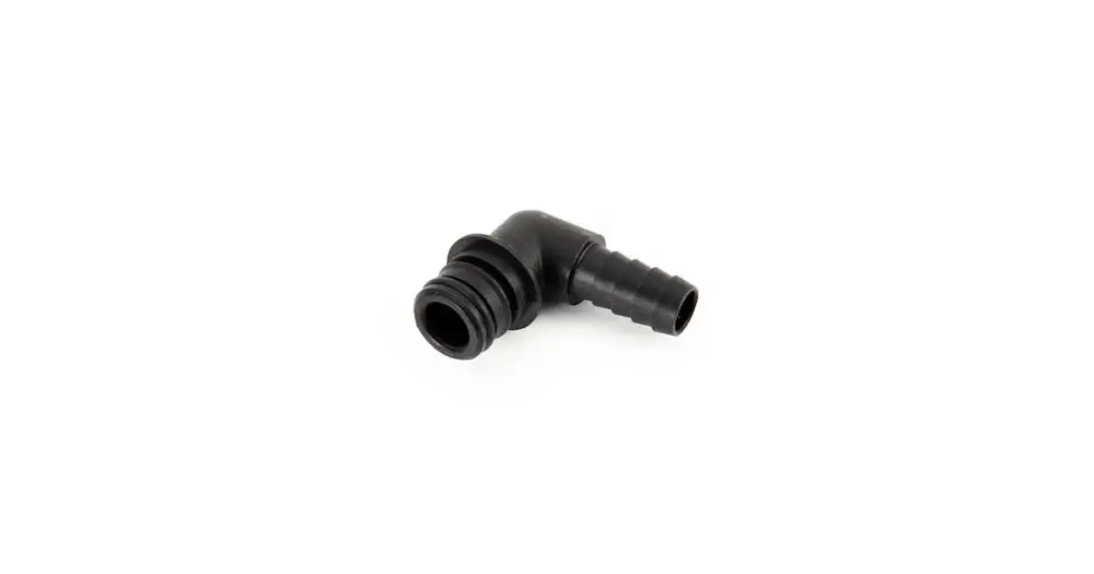 RACCORDO PORTAGOMMA 3/8 90° 2PZ Popolare