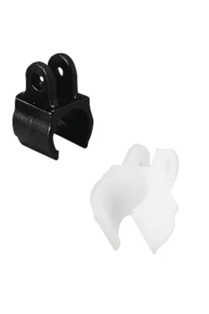SUPPORTO A FORCELLA BIANCO PER TUBO Pagamento Sicuro