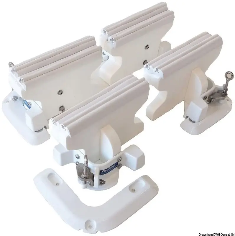 Direttamente Dal Produttore Tender Chocks HeavyDuty supporti removibili x tender (4pz)