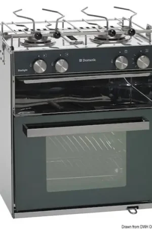 Offerta Limitata Cucina con forno a gas Smev Sunlight Slim 2 fuochi