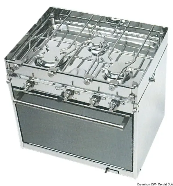 Più Venduto Cucina Topline 3 fuochi