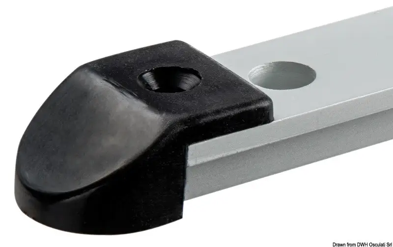 Sconto Terminale rotaia 25 mm