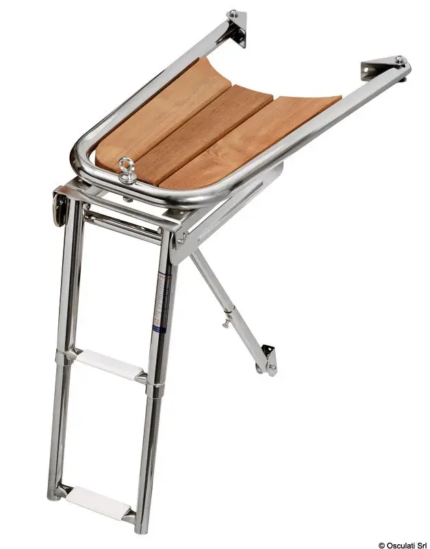 Delfiniera teak con scaletta Compra Online