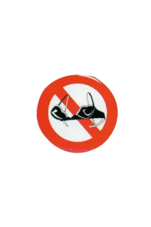 Acquista Ora DIVIETO REGGISENO RILIEVO